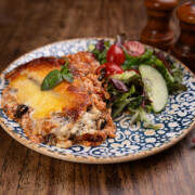 Eggplant Lasagna (V)